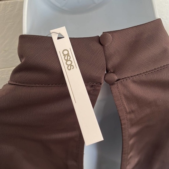 ASOS Faux Crocodile Dress Size 2 NWT - Picture 5 of 13